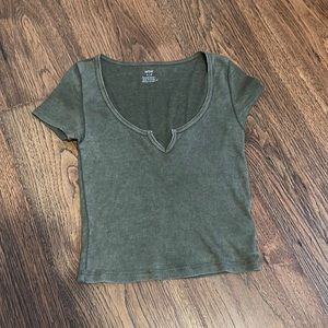Aerie short sleeve top size small